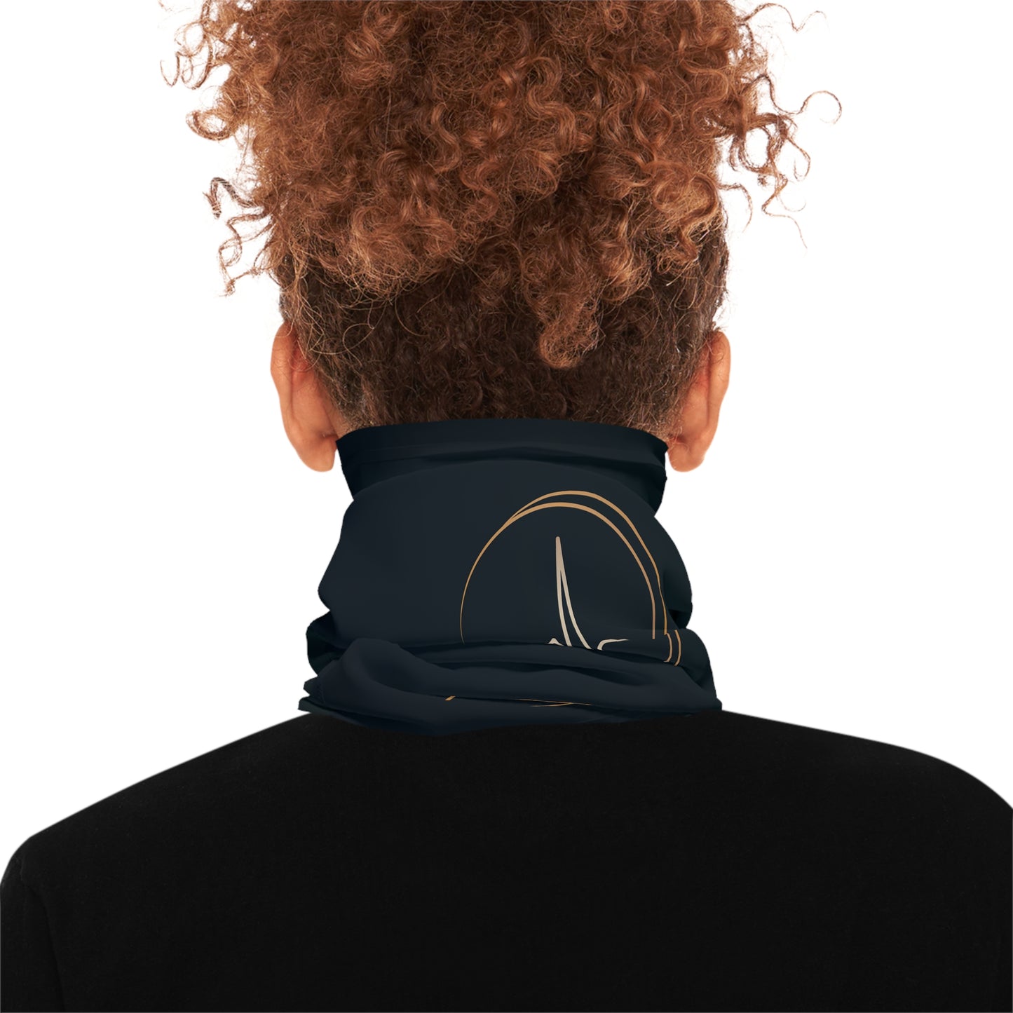 Heartbeat Line Neck Gaiter | Lightweight Face Covering, Medical EKG Design