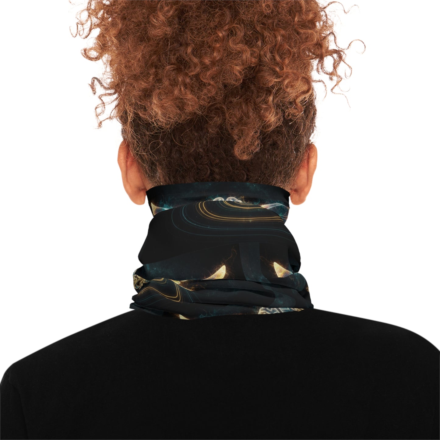 Winged Caduceus Brain Neck Gaiter, Medical Symbol Scarf | Healthcare Staff Accessory