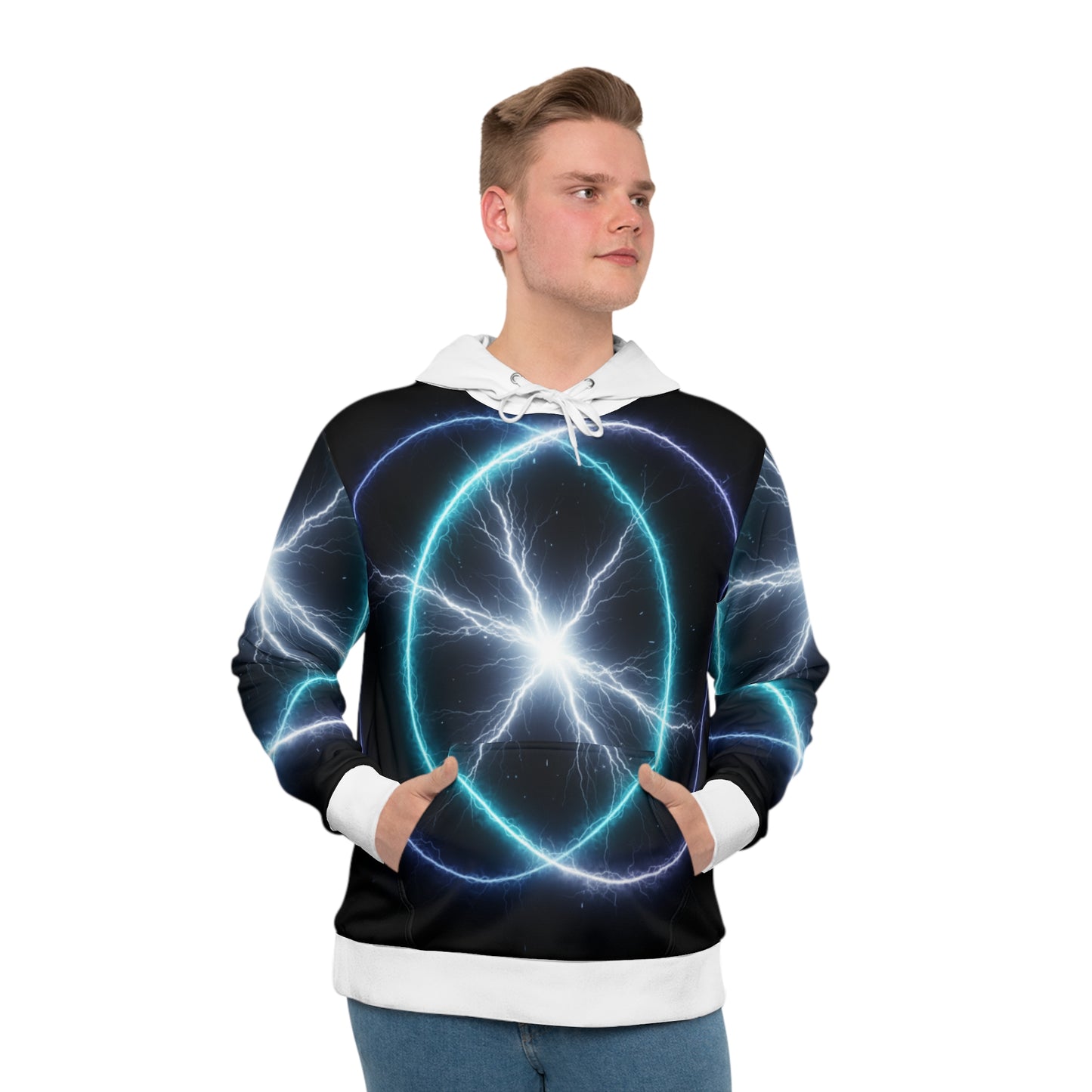 Vesica Piscis Inner Spark Hoodie