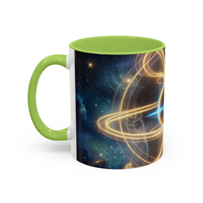 111 Hz Frequency Orb Mug | Cosmic Energy Ceramic Coffee Mug