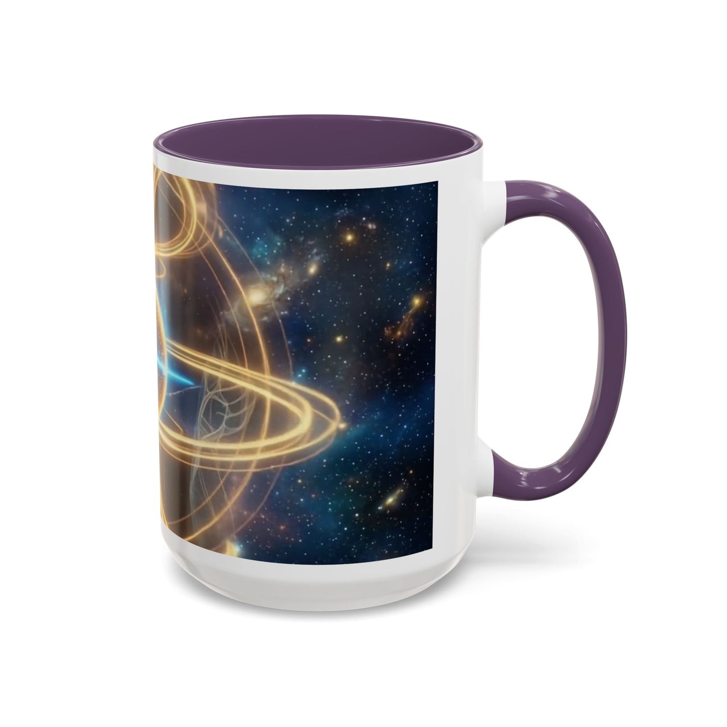 111 Hz Frequency Orb Mug | Cosmic Energy Ceramic Coffee Mug