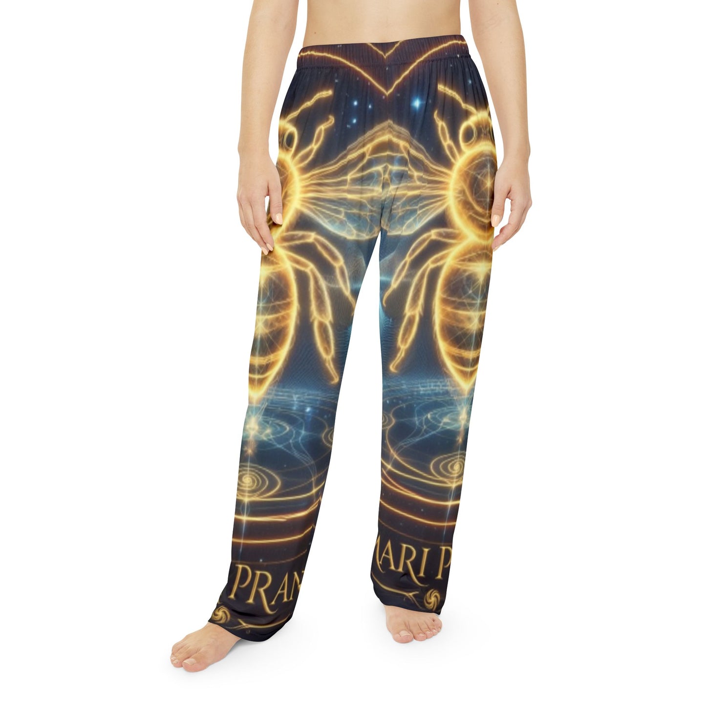 Women's 'Namaste in Bed' Bhramari Pranayama (Bee Breath) Pajama Pants