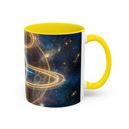 111 Hz Frequency Orb Mug | Cosmic Energy Ceramic Coffee Mug
