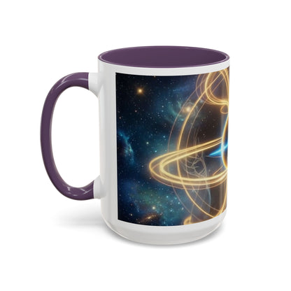 111 Hz Frequency Orb Mug | Cosmic Energy Ceramic Coffee Mug