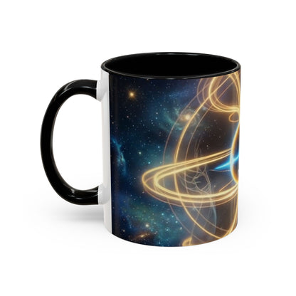 111 Hz Frequency Orb Mug | Cosmic Energy Ceramic Coffee Mug