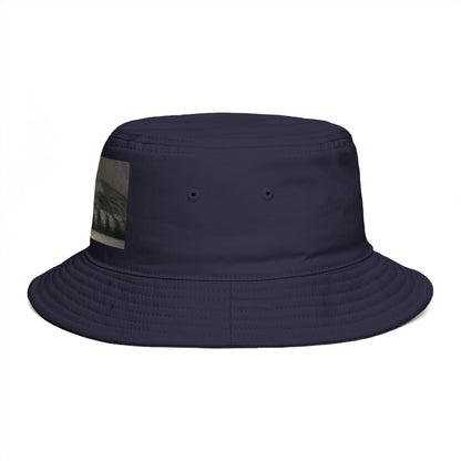 Sleeping Cat Photo Bucket Hat — Cute Cozy Cat Lover Accessory