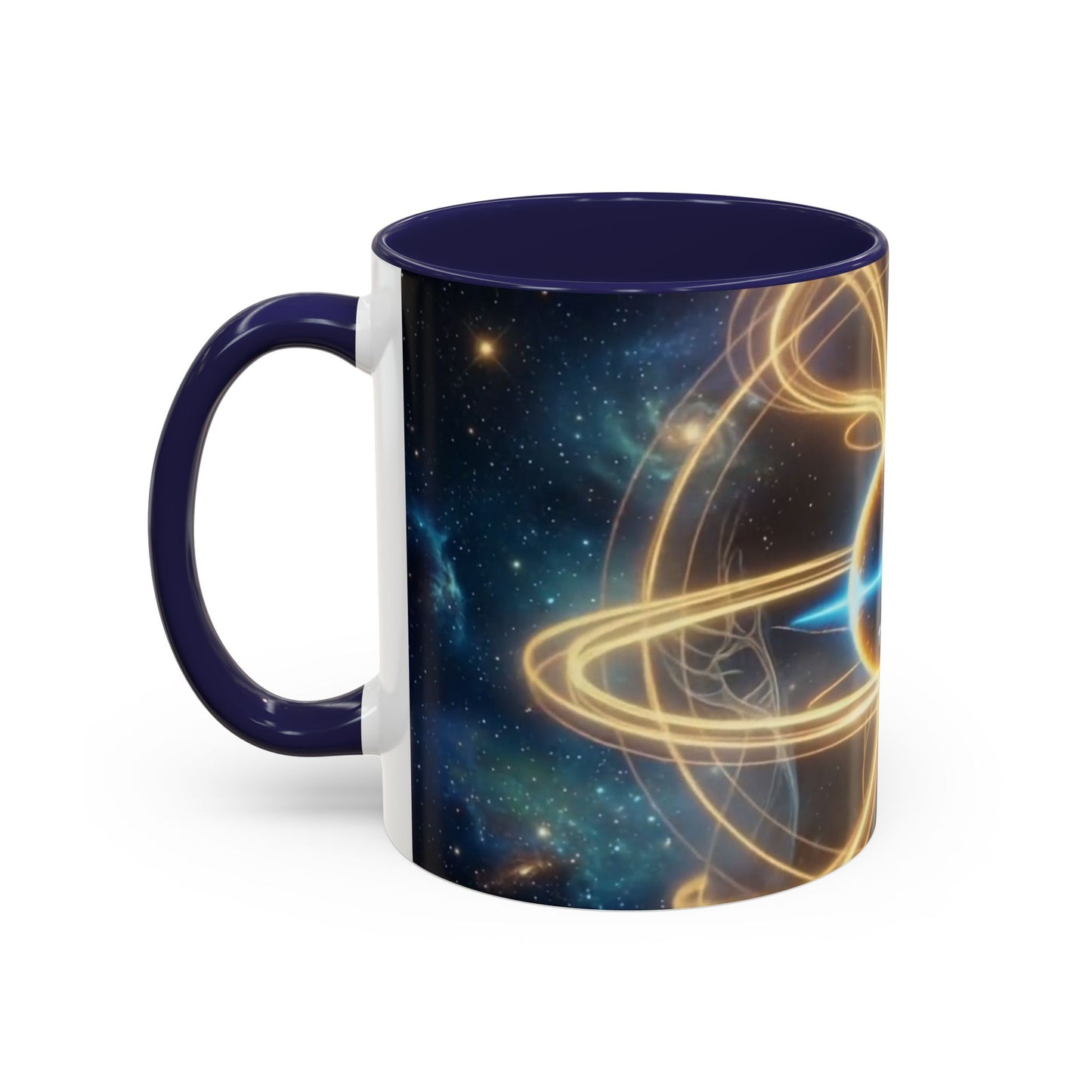 111 Hz Frequency Orb Mug | Cosmic Energy Ceramic Coffee Mug
