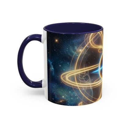 111 Hz Frequency Orb Mug | Cosmic Energy Ceramic Coffee Mug