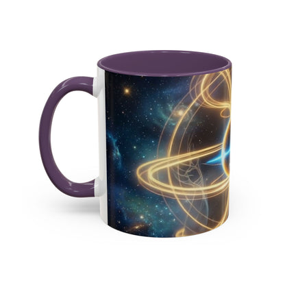 111 Hz Frequency Orb Mug | Cosmic Energy Ceramic Coffee Mug