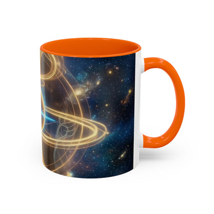 111 Hz Frequency Orb Mug | Cosmic Energy Ceramic Coffee Mug