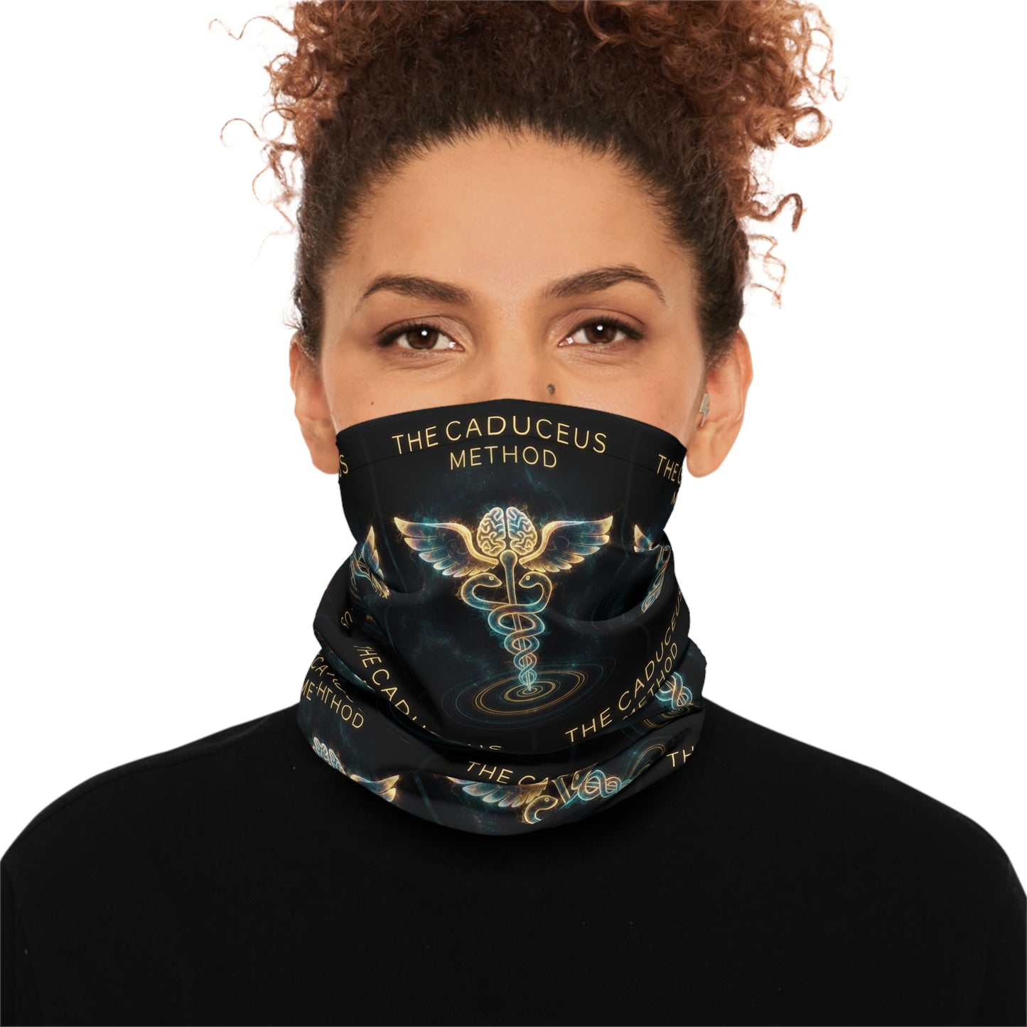 Let Your Mind Breathe Lightweight Neck Gaiter — Multipurpose Face & Headband for Dust Protection, Warmth, and Breathable Comfort