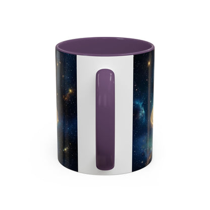 111 Hz Frequency Orb Mug | Cosmic Energy Ceramic Coffee Mug