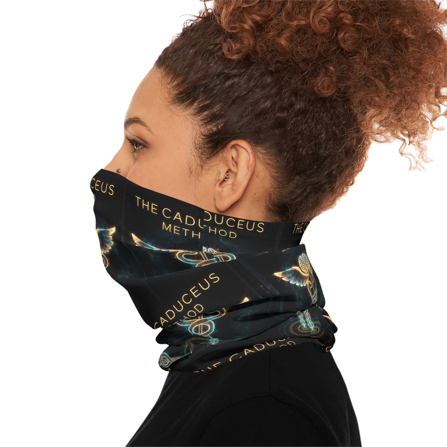 Let Your Mind Breathe Lightweight Neck Gaiter — Multipurpose Face & Headband for Dust Protection, Warmth, and Breathable Comfort