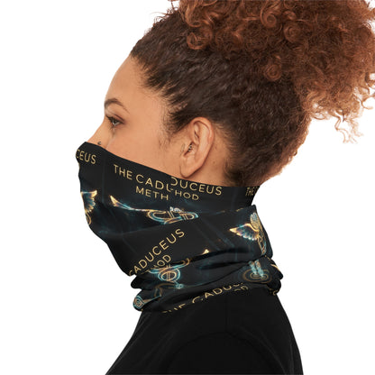 Let Your Mind Breathe Lightweight Neck Gaiter — Multipurpose Face & Headband for Dust Protection, Warmth, and Breathable Comfort