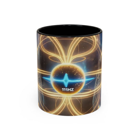 111 Hz Frequency Orb Mug | Cosmic Energy Ceramic Coffee Mug