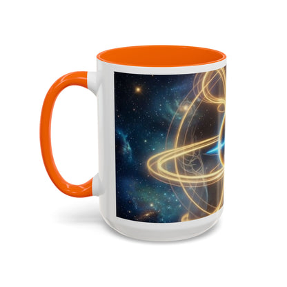 111 Hz Frequency Orb Mug | Cosmic Energy Ceramic Coffee Mug