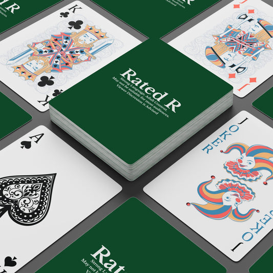 Rated R Playing Cards | Poker Deck with Ace of Spades
