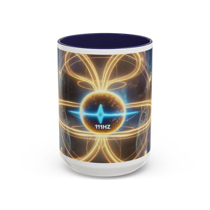 111 Hz Frequency Orb Mug | Cosmic Energy Ceramic Coffee Mug