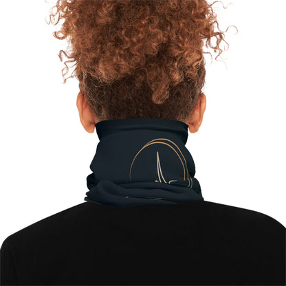 Heartbeat Line Neck Gaiter | Lightweight Face Covering, Medical EKG Design