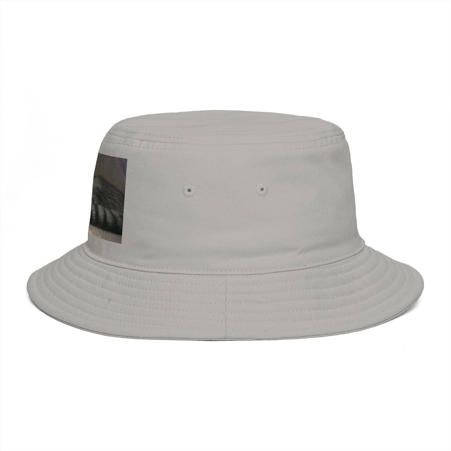 Sleeping Cat Photo Bucket Hat — Cute Cozy Cat Lover Accessory