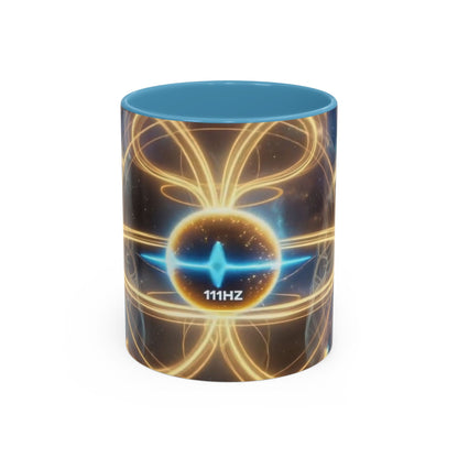111 Hz Frequency Orb Mug | Cosmic Energy Ceramic Coffee Mug