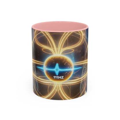 111 Hz Frequency Orb Mug | Cosmic Energy Ceramic Coffee Mug