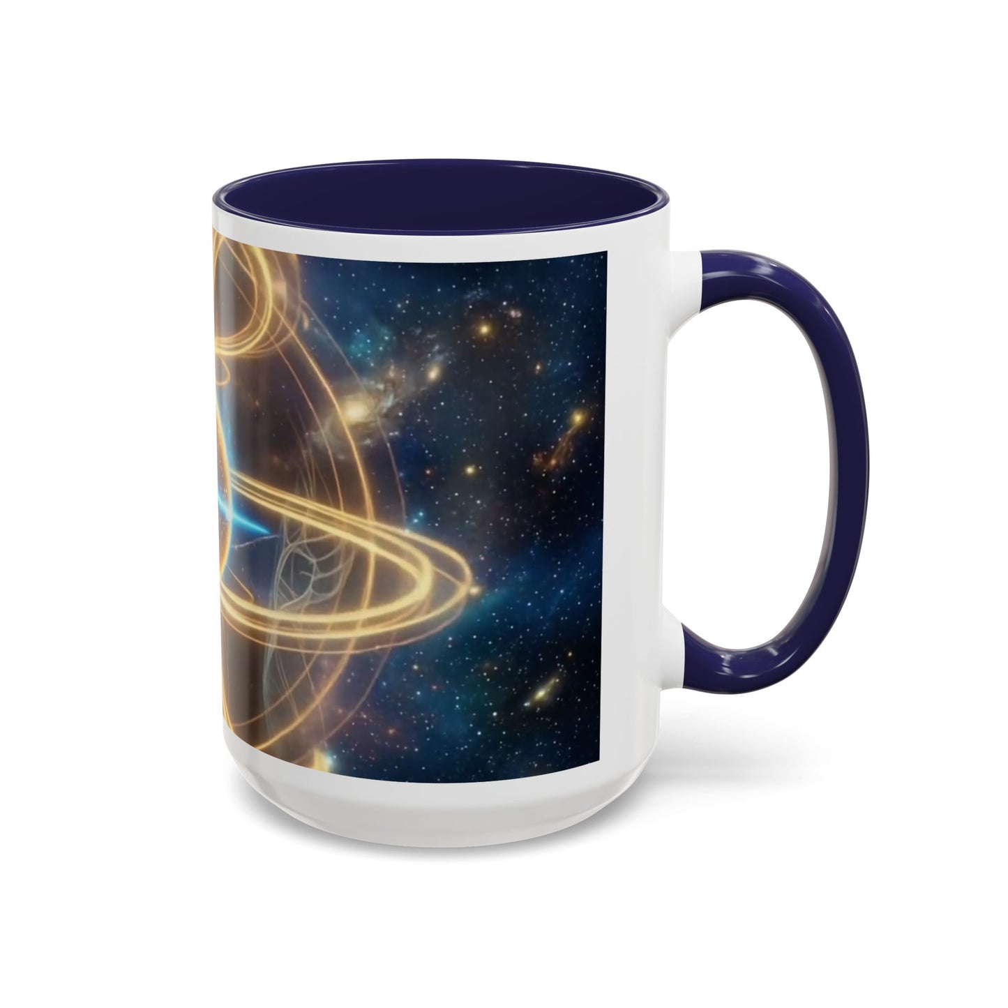 111 Hz Frequency Orb Mug | Cosmic Energy Ceramic Coffee Mug