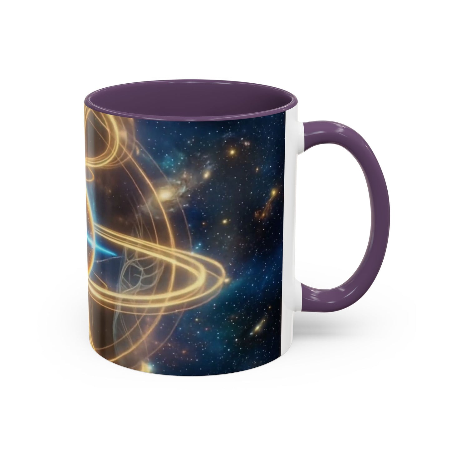 111 Hz Frequency Orb Mug | Cosmic Energy Ceramic Coffee Mug