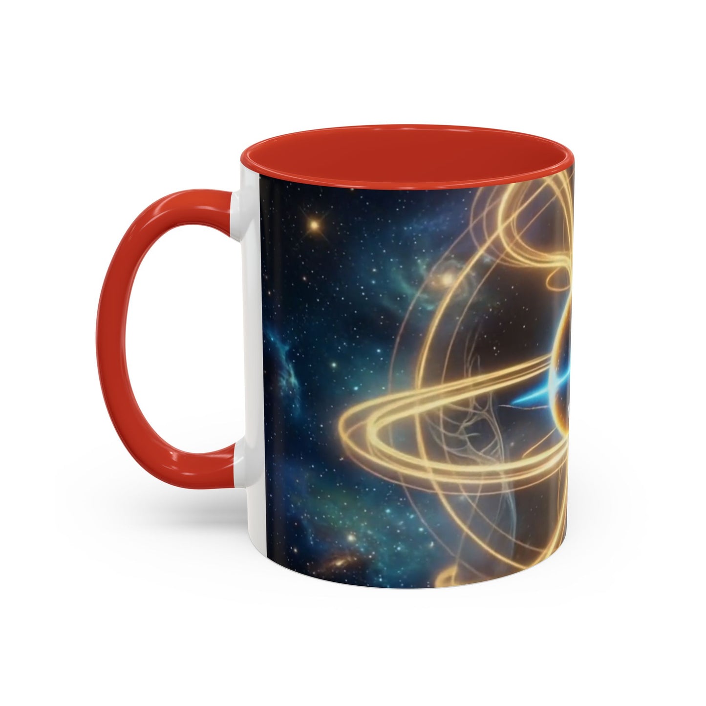 111 Hz Frequency Orb Mug | Cosmic Energy Ceramic Coffee Mug
