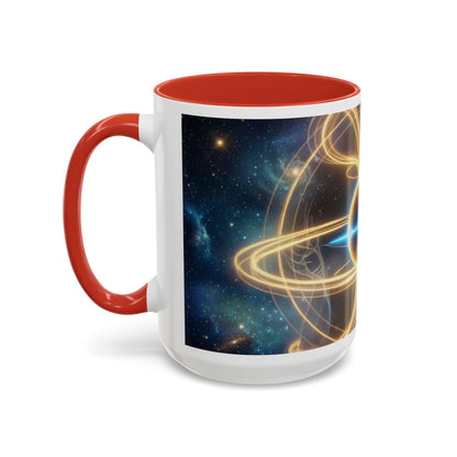 111 Hz Frequency Orb Mug | Cosmic Energy Ceramic Coffee Mug