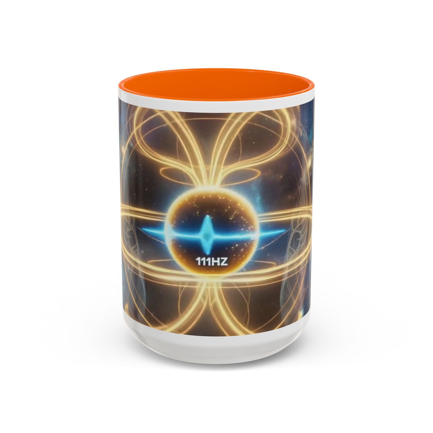 111 Hz Frequency Orb Mug | Cosmic Energy Ceramic Coffee Mug