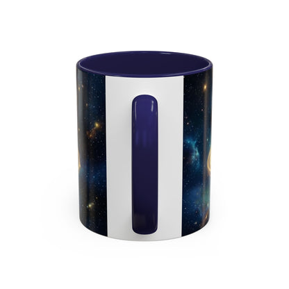 111 Hz Frequency Orb Mug | Cosmic Energy Ceramic Coffee Mug