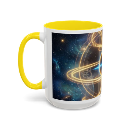 111 Hz Frequency Orb Mug | Cosmic Energy Ceramic Coffee Mug