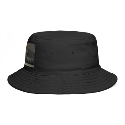 Sleeping Cat Photo Bucket Hat — Cute Cozy Cat Lover Accessory