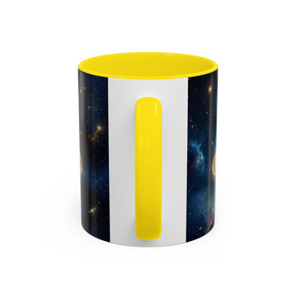 111 Hz Frequency Orb Mug | Cosmic Energy Ceramic Coffee Mug