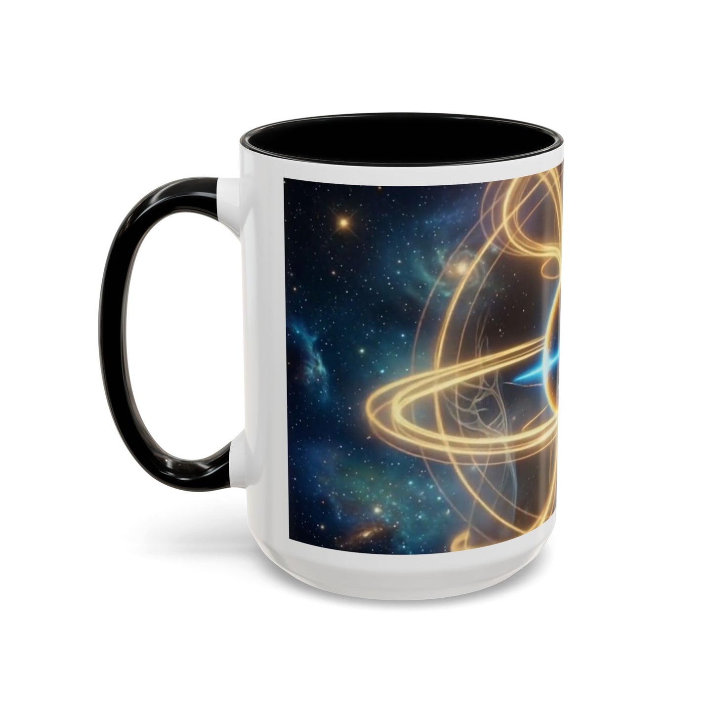 111 Hz Frequency Orb Mug | Cosmic Energy Ceramic Coffee Mug