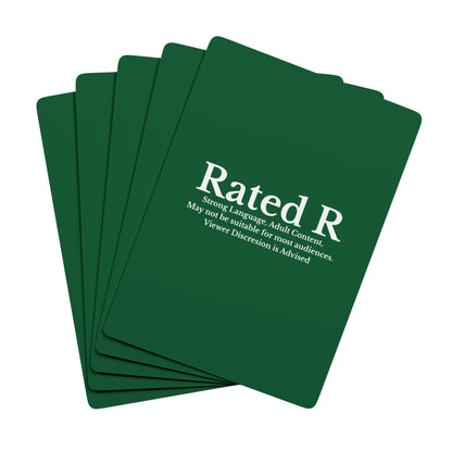 Rated R Playing Cards | Poker Deck with Ace of Spades