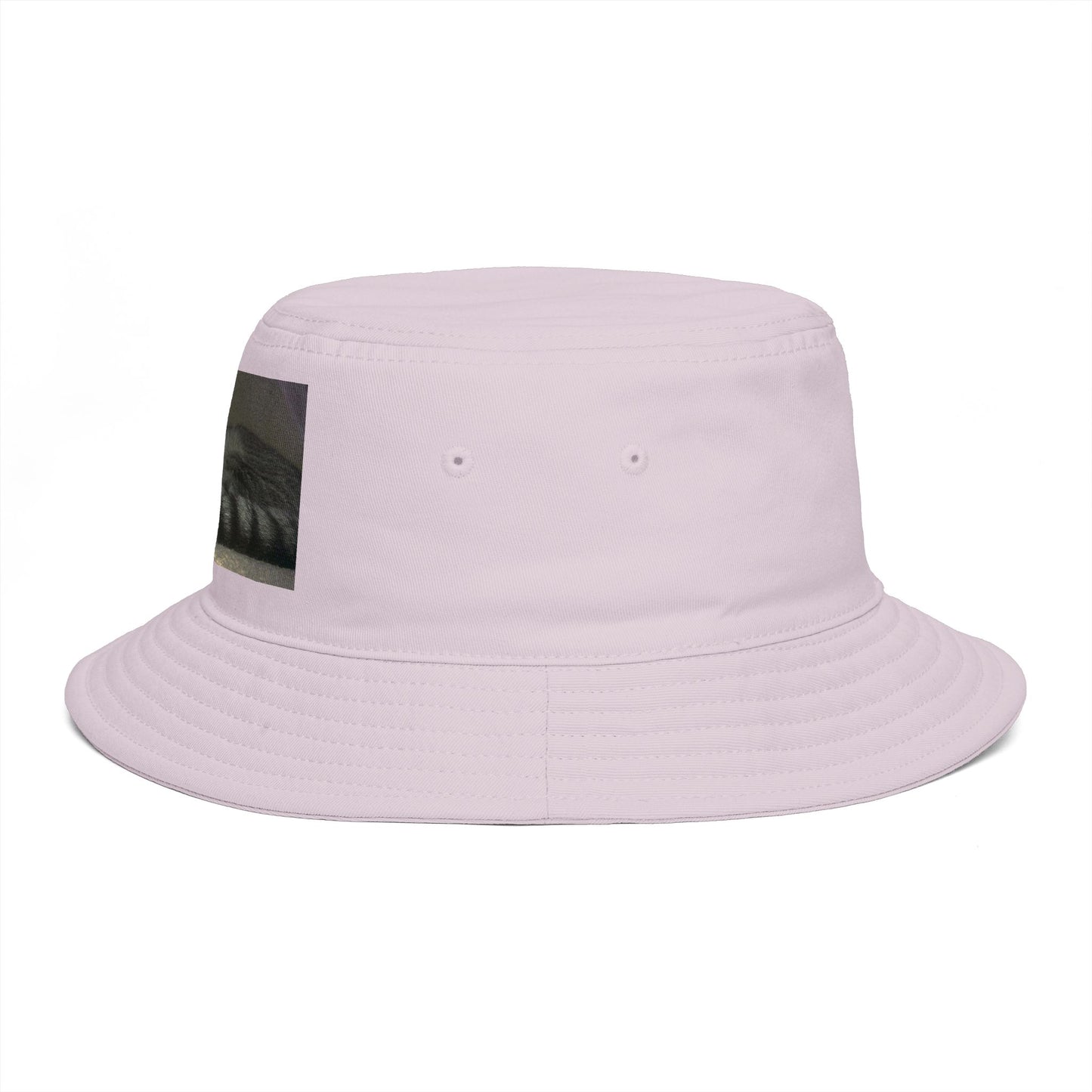 Sleeping Cat Photo Bucket Hat — Cute Cozy Cat Lover Accessory