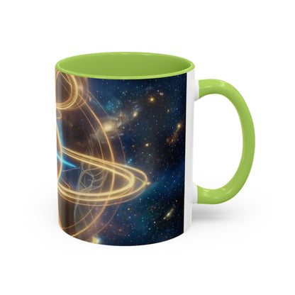 111 Hz Frequency Orb Mug | Cosmic Energy Ceramic Coffee Mug