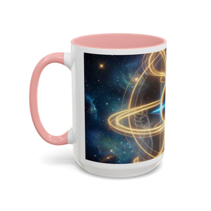 111 Hz Frequency Orb Mug | Cosmic Energy Ceramic Coffee Mug