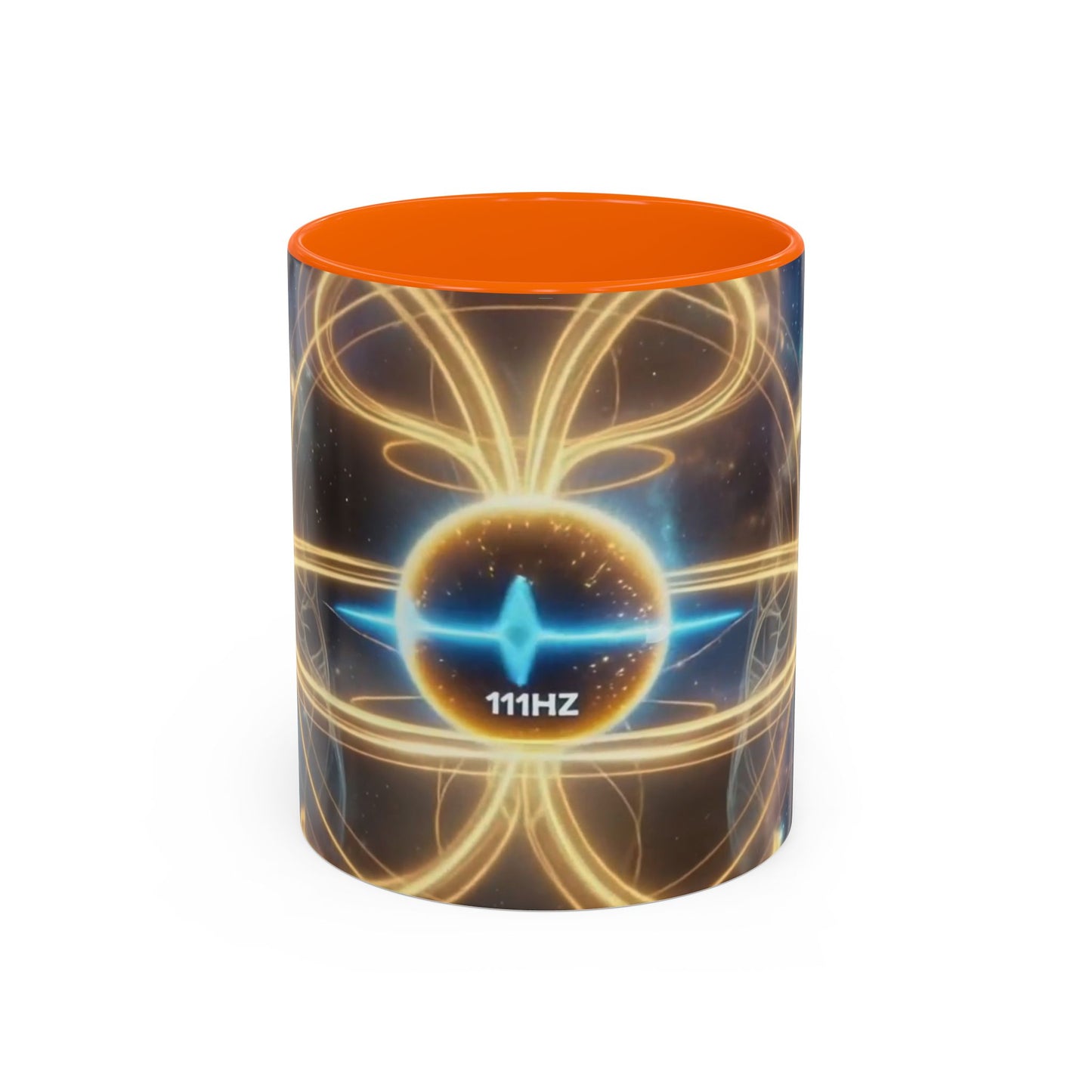 111 Hz Frequency Orb Mug | Cosmic Energy Ceramic Coffee Mug