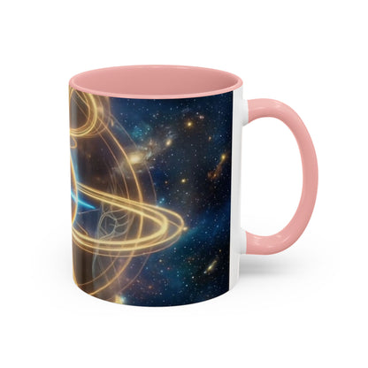 111 Hz Frequency Orb Mug | Cosmic Energy Ceramic Coffee Mug