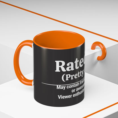 Rated PG (Pretty Good) Accent Coffee Mug — 'Pretty Good' Ceramic Coffee Mug (11/15oz)