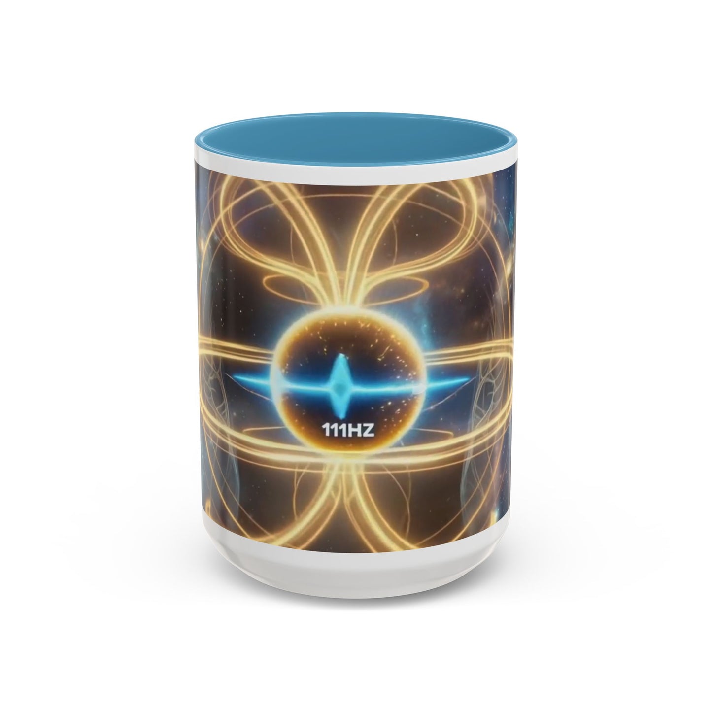 111 Hz Frequency Orb Mug | Cosmic Energy Ceramic Coffee Mug