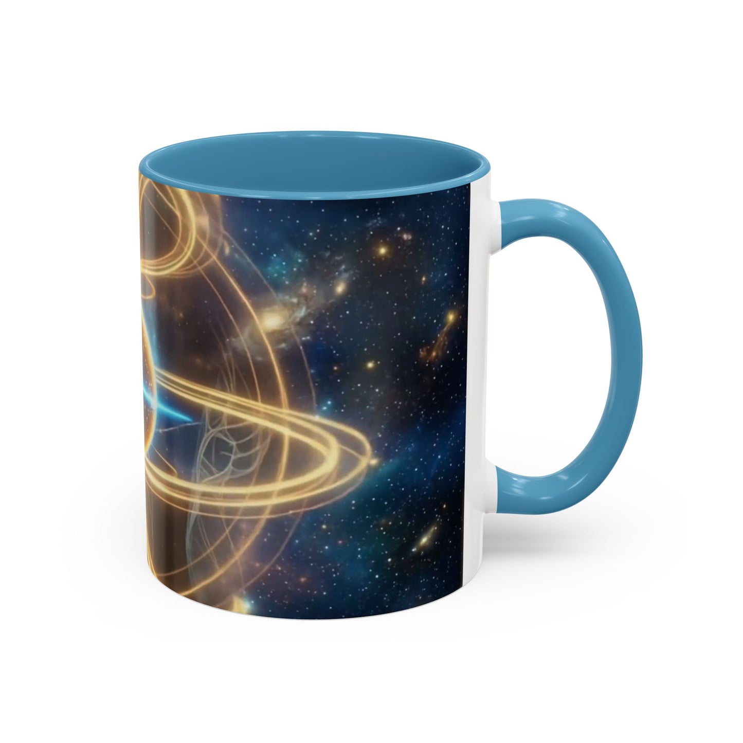 111 Hz Frequency Orb Mug | Cosmic Energy Ceramic Coffee Mug