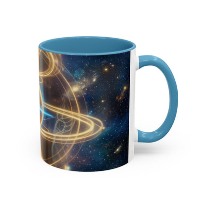 111 Hz Frequency Orb Mug | Cosmic Energy Ceramic Coffee Mug