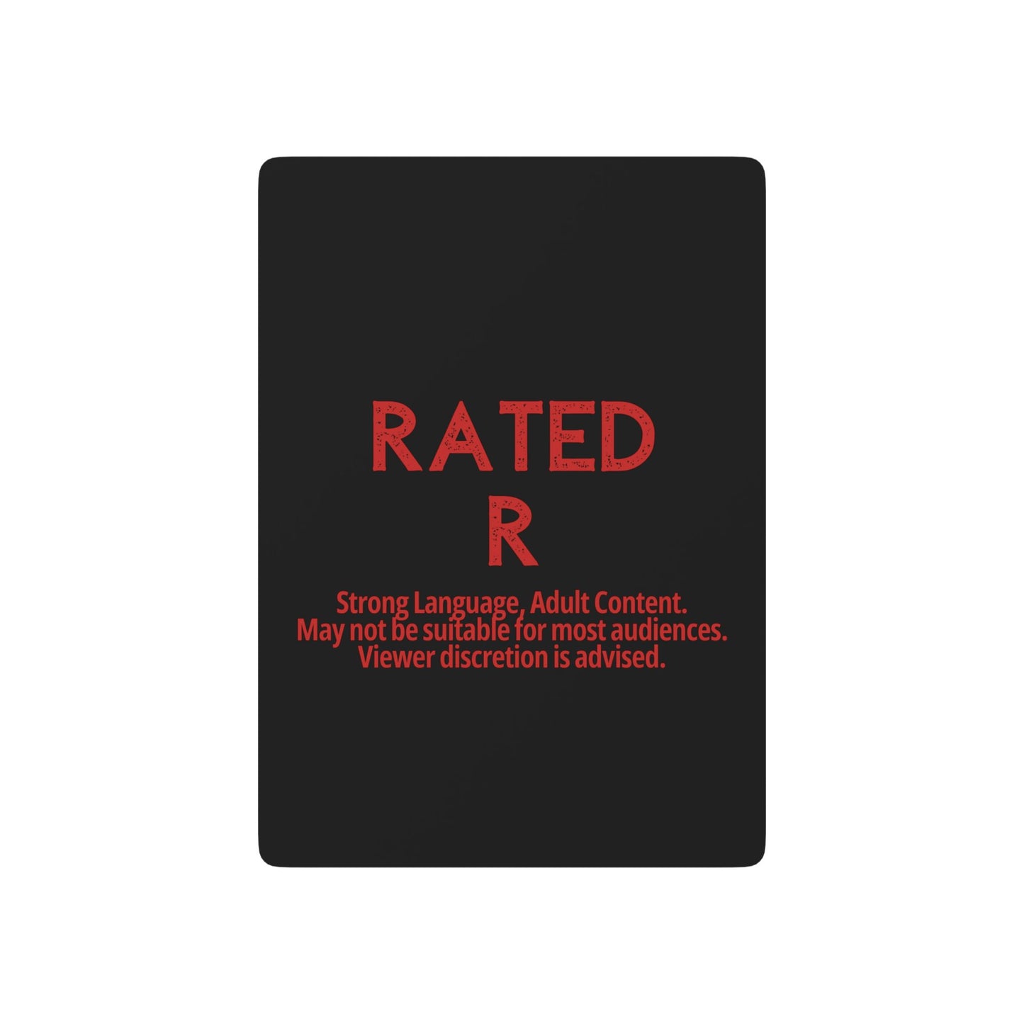Rated R Poker Playing Cards | Ace of Spades Deck
