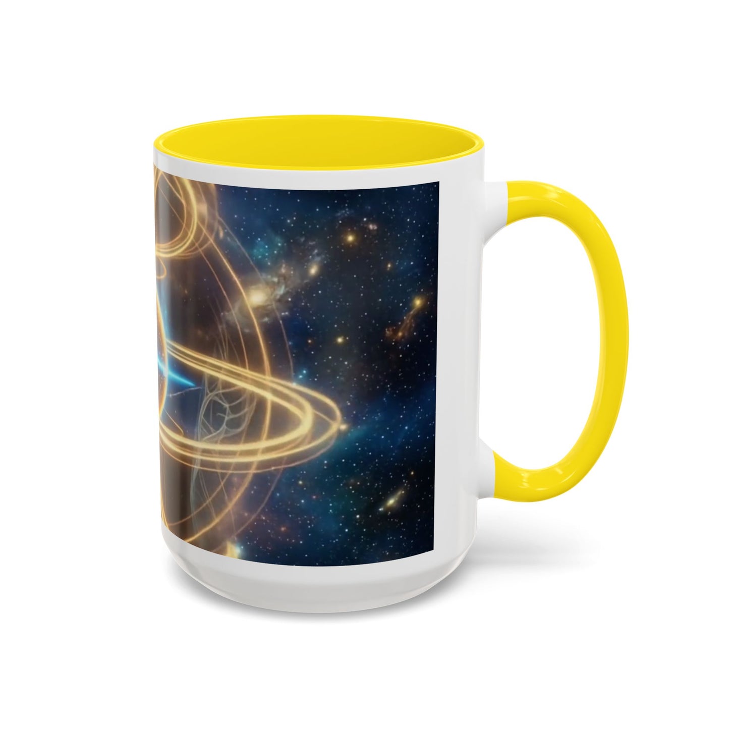 111 Hz Frequency Orb Mug | Cosmic Energy Ceramic Coffee Mug