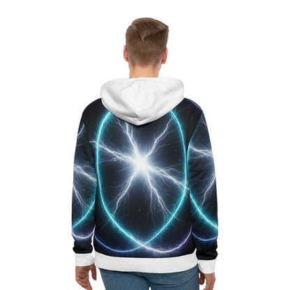 Vesica Piscis Inner Spark Hoodie